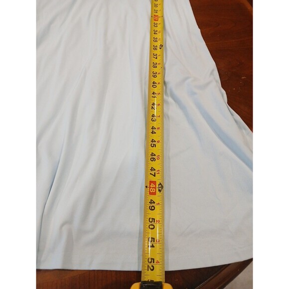 OGL Eco-SkinKiss  XL Flowy Square Neck Wide Straps Midi Brami Dress Pockets NWT - Picture 16 of 16